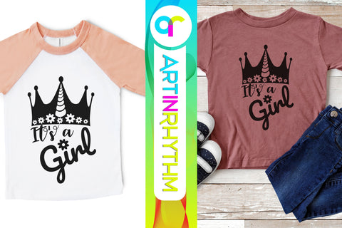 It's a girl svg, baby svg SVG Artinrhythm shop 