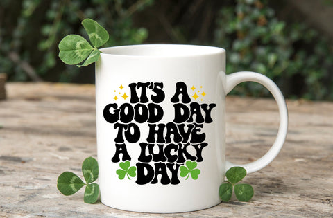 It's a good day to have a lucky day svg, Happy Go Lucky Svg, St Patricks Day Svg, Lucky Rainbow Svg, Clover Svg, Irish Svg, Shamrock Svg SVG MD mominul islam 