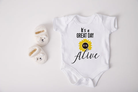 It's a great day to be alive svg, Sunflower saying svg SVG SmmrDesign 