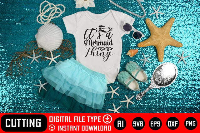 It's A Mermaid Thing SVG CraftlabSvg29 