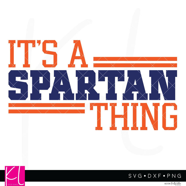It's a Spartan Thing SVG Kelly Lollar Designs 