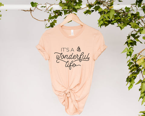 It's a Wonderful Life svg, Wonderful svg, Wonderful Life svg, Cuttable Design PNG DXF SVG & eps File for Silhouette Cameo and Cricut, pdf SVG Fauz 