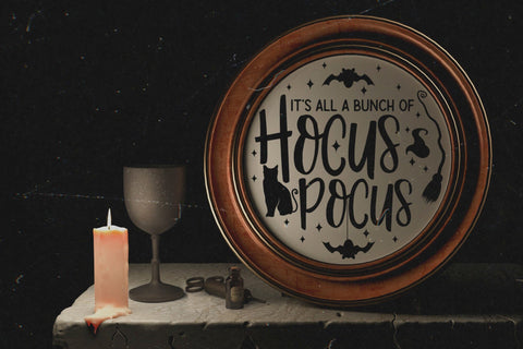 It's All a Bunch of Hocus Pocus | Halloween Sign SVG SVG CraftLabSVG 