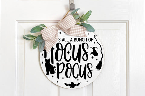 It's All a Bunch of Hocus Pocus | Halloween Sign SVG SVG CraftLabSVG 