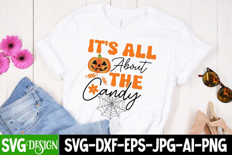 it's All About The Candy SVG Cut File, it's All About The Candy SVG Design, Halloween SVG bundle, Halloween Quotes SVG ,Halloween SVG Sublimation Design, Trick or Treat SVG SVG BlackCatsMedia 
