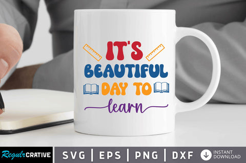 Its beautiful day to learn SVG SVG Regulrcrative 