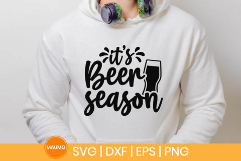 It's beer season, alcohol svg quote SVG Maumo Designs 