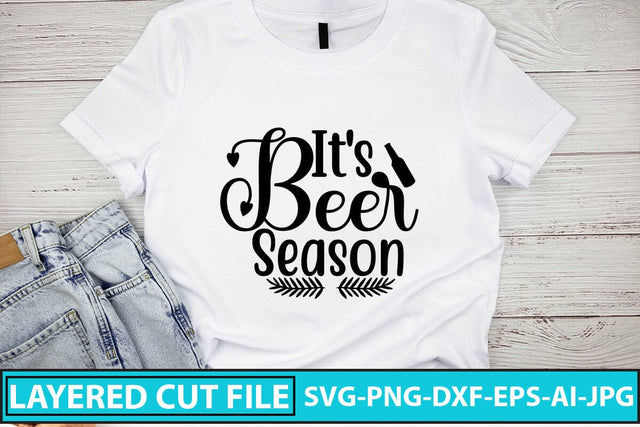 It's Beer Season SVG Cut File SVG Syaman 