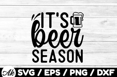 It's beer season svg SVG akazaddesign 