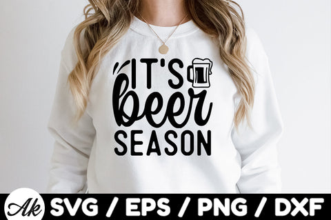 It's beer season svg SVG akazaddesign 