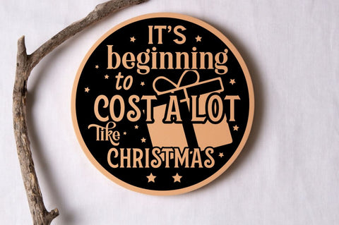It's beginning to cost a lot like christmas SVG SVG DESIGNISTIC 