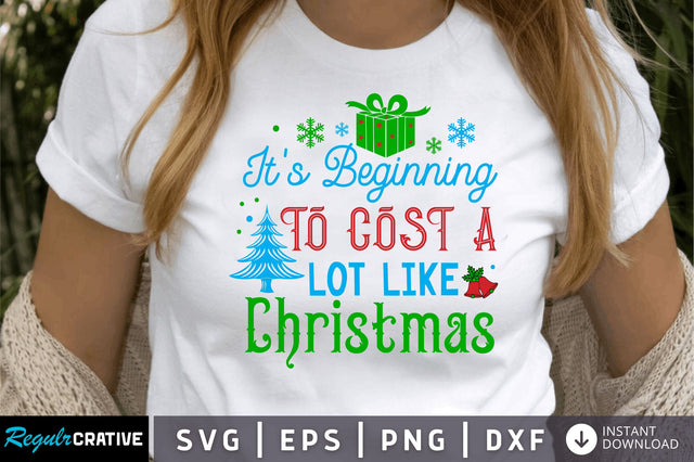 Its beginning to cost a SVG Design SVG Regulrcrative 