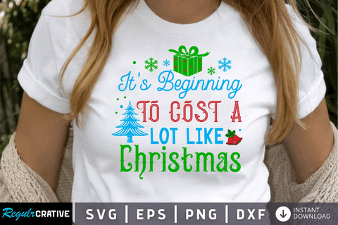 Its beginning to cost a SVG Design SVG Regulrcrative 