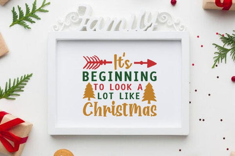 Its beginning to look a lot like christmas SVG Angelina750 