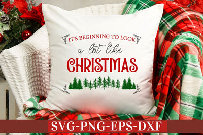 It's beginning to look a lot like christmas SVG SVG DESIGNISTIC 