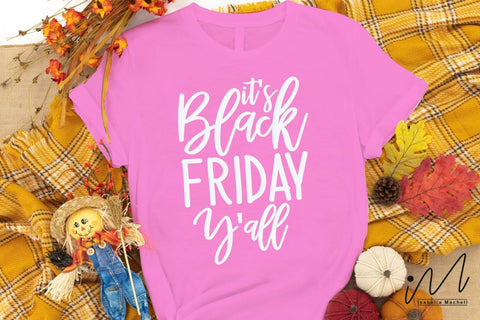 It's Black Friday Y'all svg, Black Friday t shirt svg, Gift for Black Friday, Cut files,Black Friday shopping svg SVG Isabella Machell 