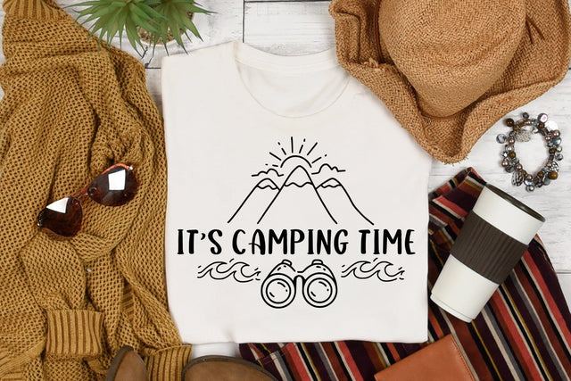It's Camping Time SVG Cut File SVG dapiyupi store 