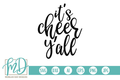 It's Cheer Y'all SVG Morgan Day Designs 