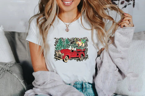 It's Christmas Cat Truck Sublimation Sublimation Jagonath Roy 