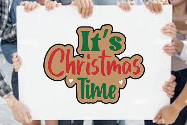 Its Christmas Time SVG Angelina750 