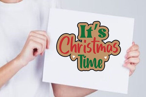 Its Christmas Time SVG Angelina750 