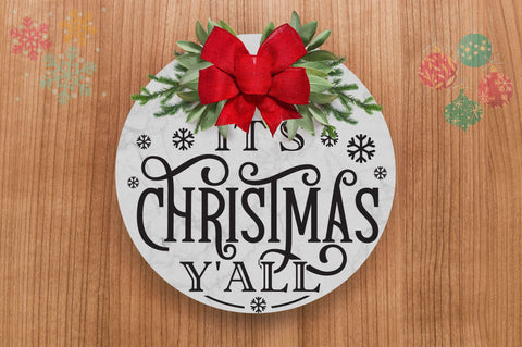 Its christmas yall SVG Design SVG Regulrcrative 