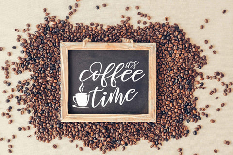 it's coffee time | SVG PNG PDF EPS JPG and PSD SVG Mrletters 