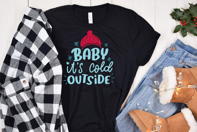 It's Cold Outside SVG Cut File SVG dapiyupi store 