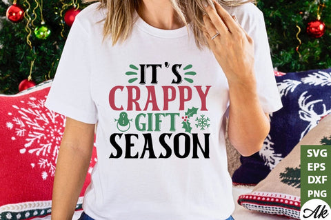 It's crappy gift season SVG SVG akazaddesign 