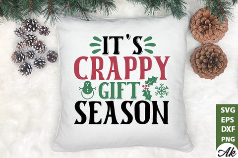 It's crappy gift season SVG SVG akazaddesign 