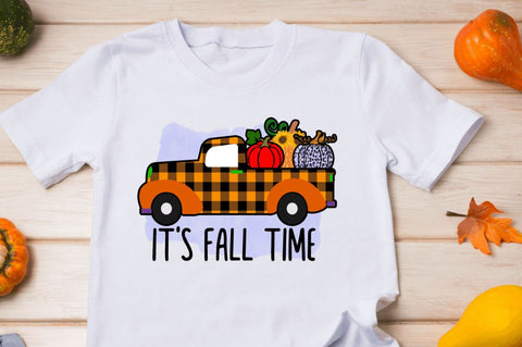 It's fall time Sublimation PNG, Sublimation Fall Design Sublimation Regulrcrative 