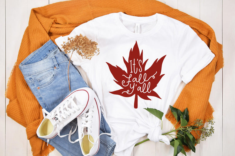 It's Fall Y all SVG Cut File SVG dapiyupi store 