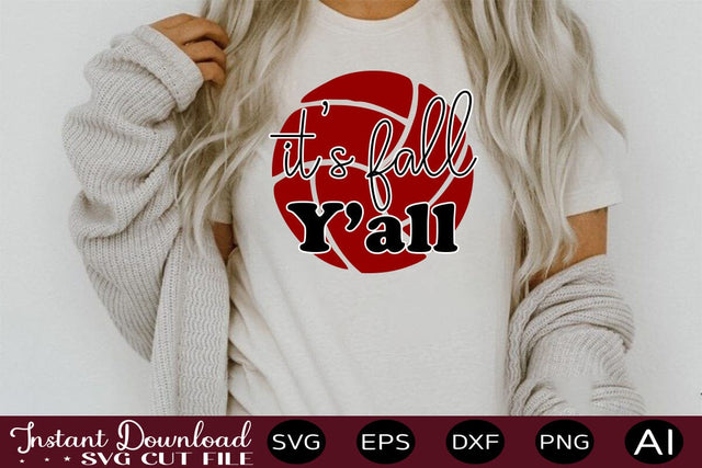 It's Fall Y'all-01 svg SVG designmaster24 