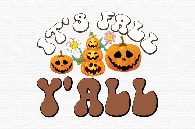 It's Fall Y'all Pumpkin SVG Design SVG designartist 
