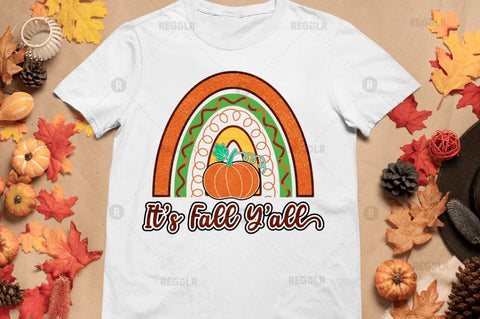 It's fall y'all Sublimation Design Sublimation Regulrcrative 
