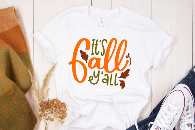 It's Fall Y'All SVG Cut File SVG dapiyupi store 