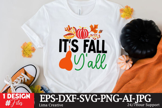 It’s Fall Y’all SVG Cute File , autumn quotes,Autumn SVG Design, Autumn Retro T-shirt Design,Autumn Illustration ,Autumn SVG Qoutes,Autumn Sublimation PNG SVG Insomnia Std 