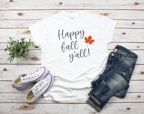 It's Fall Y'all SVG, Happy Fall Y'all SVG - 3 Designs SVG HappyDesignStudio 