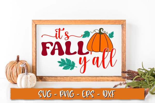 Its fall yall SVG, Retro Fall SVG Shetara Begum 
