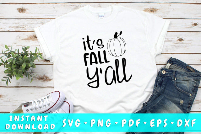 It's Fall Y'all SVG SVG HappyDesignStudio 