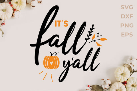 Its fall yall svg SVG KMarinaDesign 