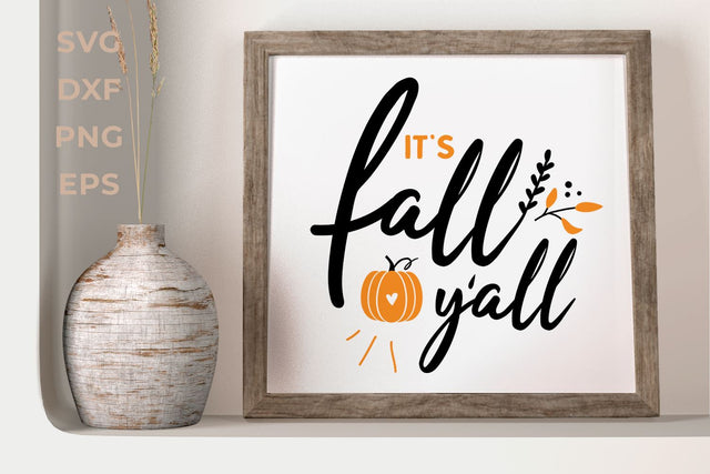 Its fall yall svg SVG KMarinaDesign 
