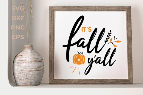 Its fall yall svg SVG KMarinaDesign 