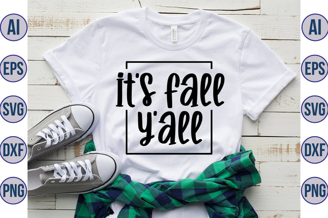 it's fall y'all svg SVG orpitasn 