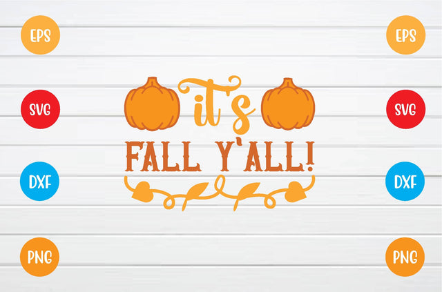 it's fall y'all! svg SVG sk.swapon Roy 