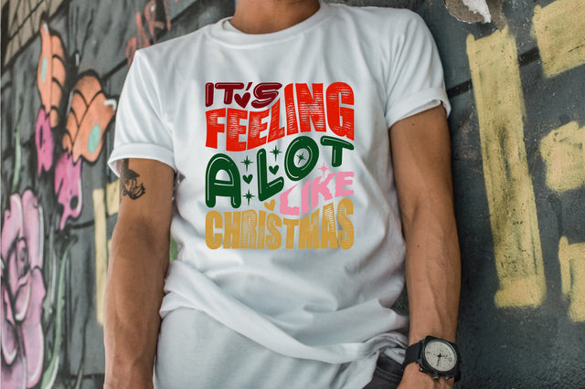 It's Feeling a Lot Like Christmas SVG nirmal108roy 