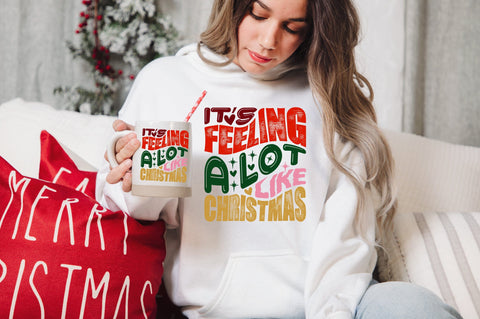 It's Feeling a Lot Like Christmas SVG nirmal108roy 