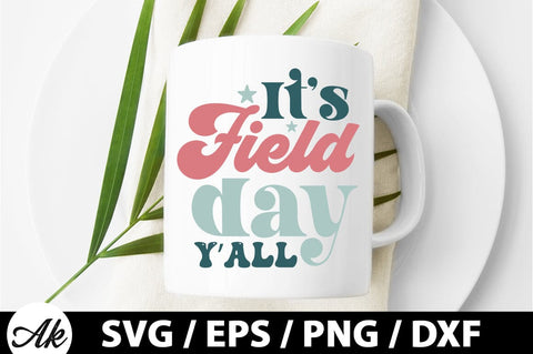 It's field day y'all Retro SVG SVG akazaddesign 