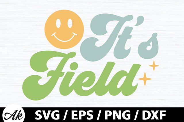 It's field Retro SVG SVG akazaddesign 