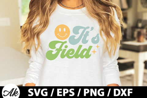 It's field Retro SVG SVG akazaddesign 